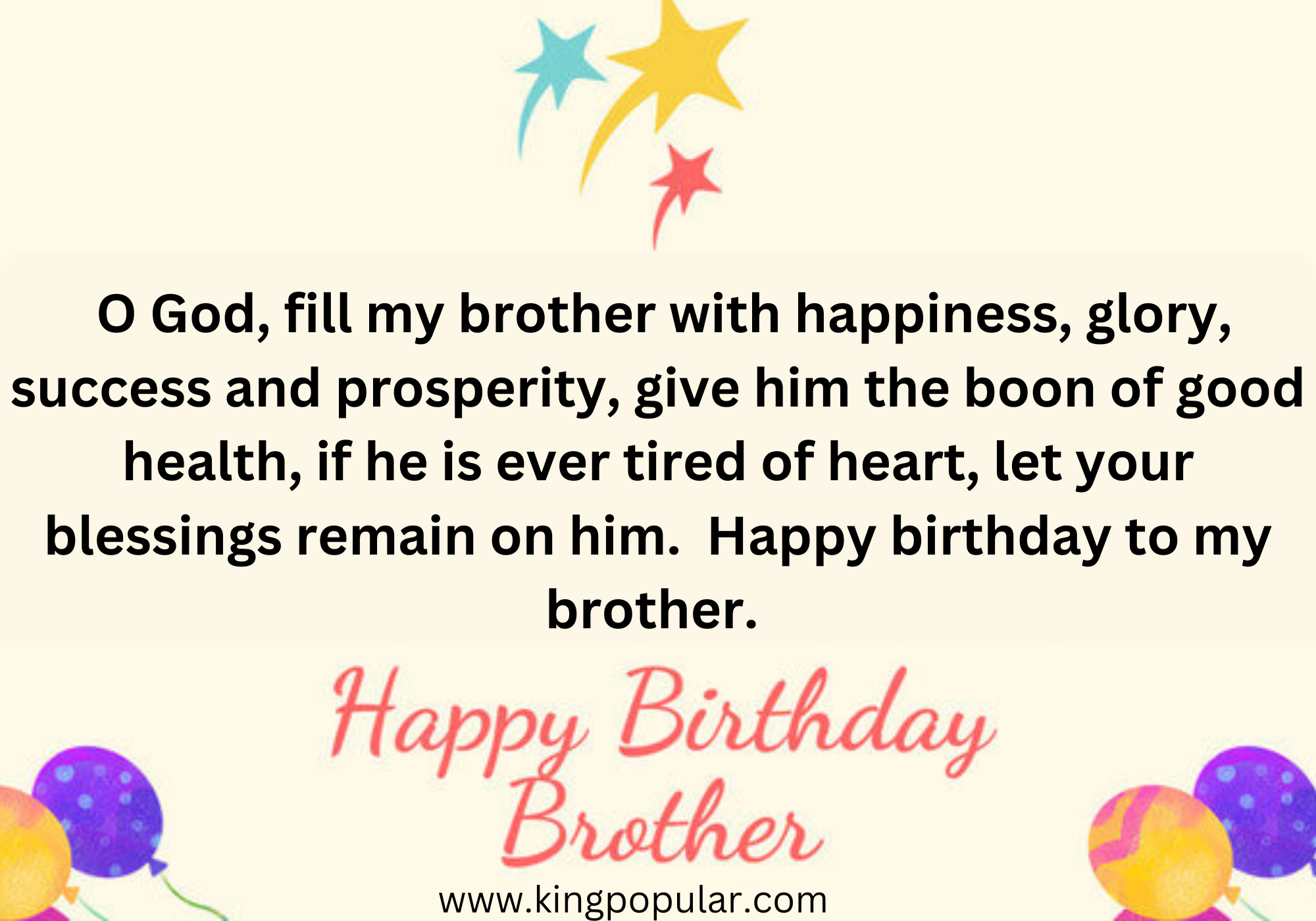 Heart Touching Birthday Wishes For Brother 2023 Kingpopular