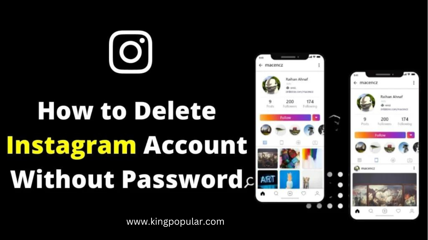 Securely Deleting Your Instagram Account without Password or Email