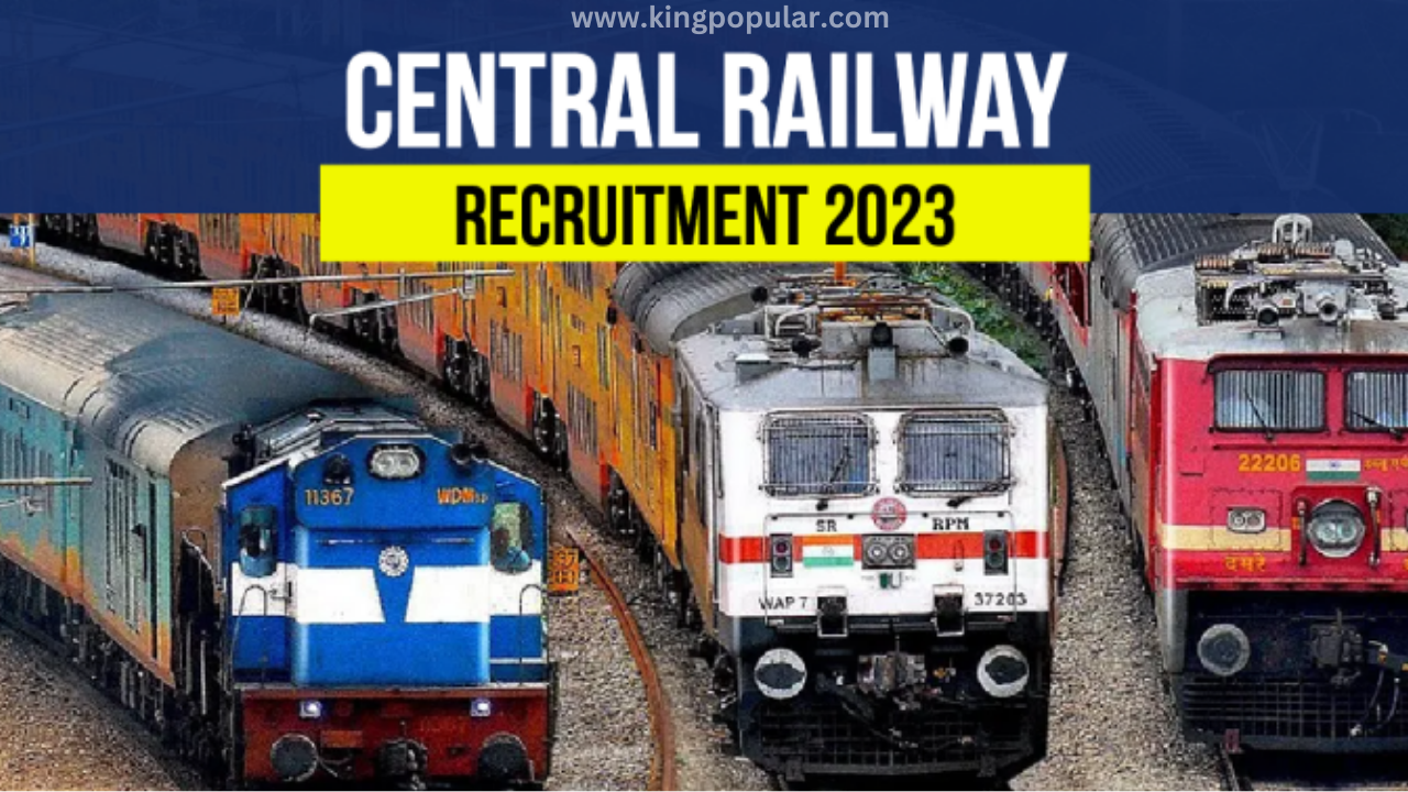(Central Railway) मध्य रेल्वेत ‘अप्रेंटिस’ पदाच्या 2409 जागांसाठी भरती 2023 : Apply online